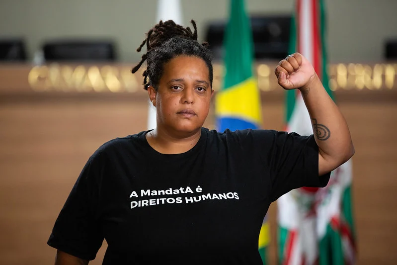 Read more about the article Nota de solidariedade à vereadora Giorgia Prates (PT), vítima de violência política de gênero e raça